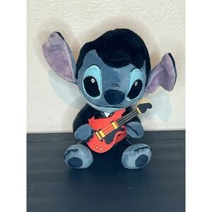 Stitch Elvis Stuffed Plush by Kidrobot Disney RARE EXCLUSIVE 9" Guitar